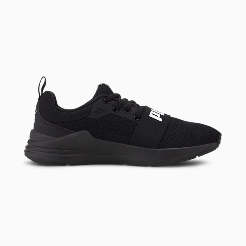 PUMA Wired Run Youth Black/White (374214-01)