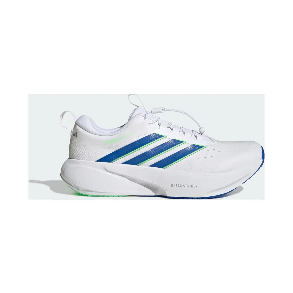 Adidas SUPERNOVA RISE 3 ADAPTIVE Running Shoes Cloud White / Blue / Lime Burst (JQ4348)