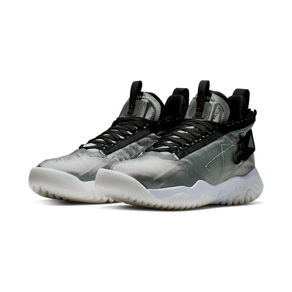 Jordan Proto React Metallic Silver Metallic Silver/Black-Pure Platinum (BV1654-002)