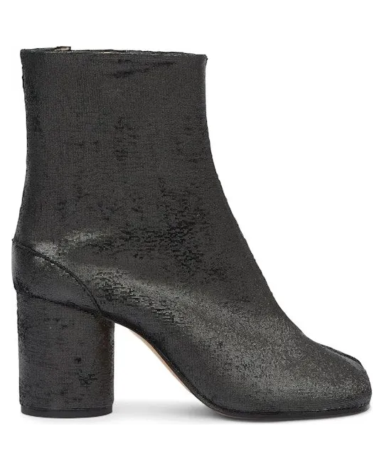 Maison Margiela Tabi Ankle Boot Lasered Suede Black (S58WU0260 P8159 HA837)