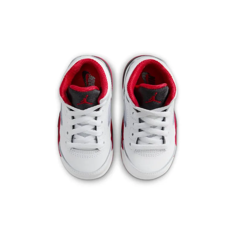 Air Jordan 5 TD “Fire Red – Black Tongue (2025)” (HQ7981-101)