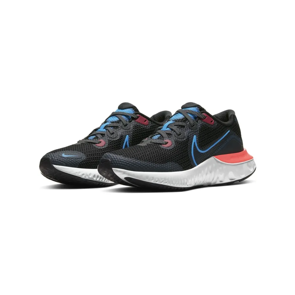 Nike Renew Run Black Laser Blue (GS) Black/Laser Crimson/Dark Smoke (CT1430-090)