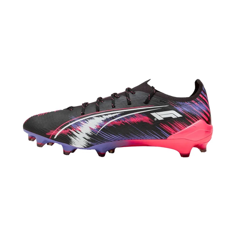 Puma Ultra 5 Ultimate F1 FG “Black/Pink/Purple” (108066-01)