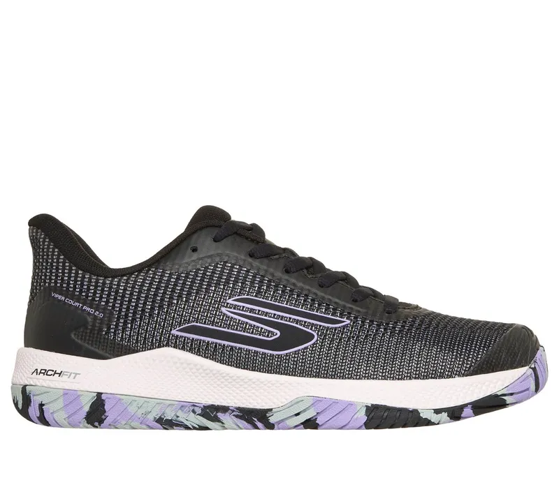 Skechers Viper Court Pro 2.0 Black/Lavendel (172109CBKLV)