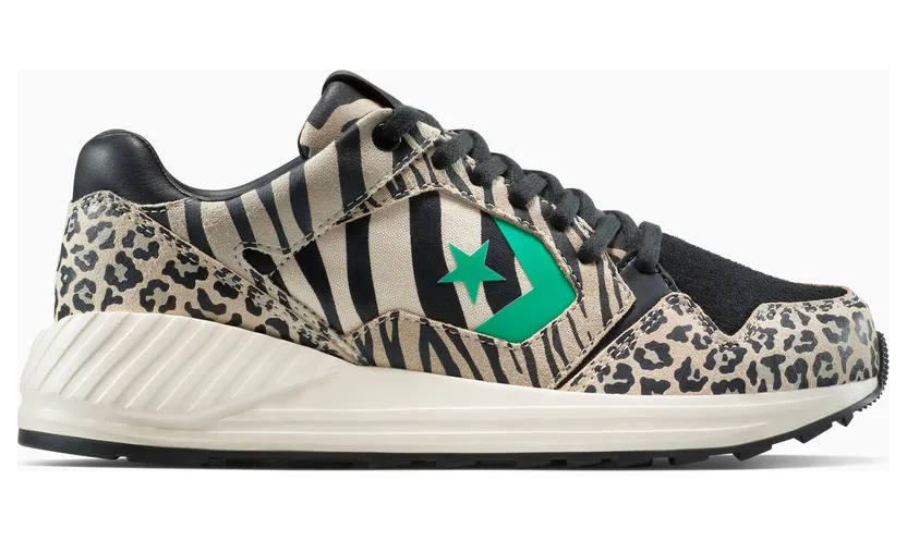Converse Wave Trainer Black/Vintage White/Apex Green (A14288C)