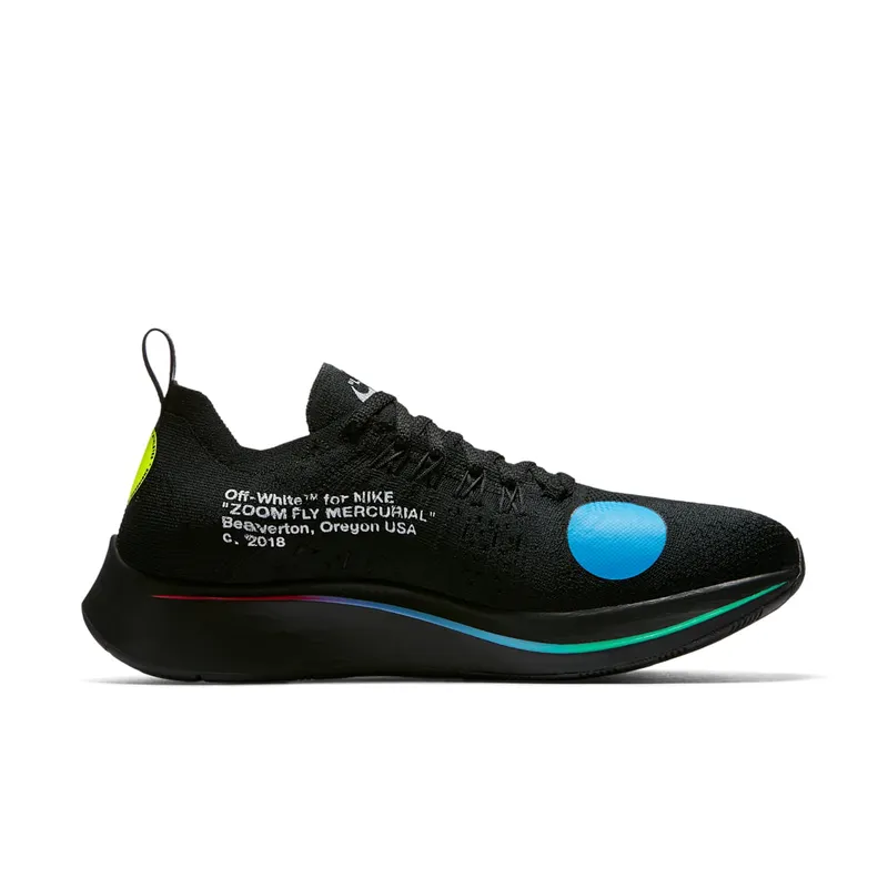 Nike x Off White Zoom Fly Mercurial Flyknit Pack ‘Black’ (2018) (AO2115-001)