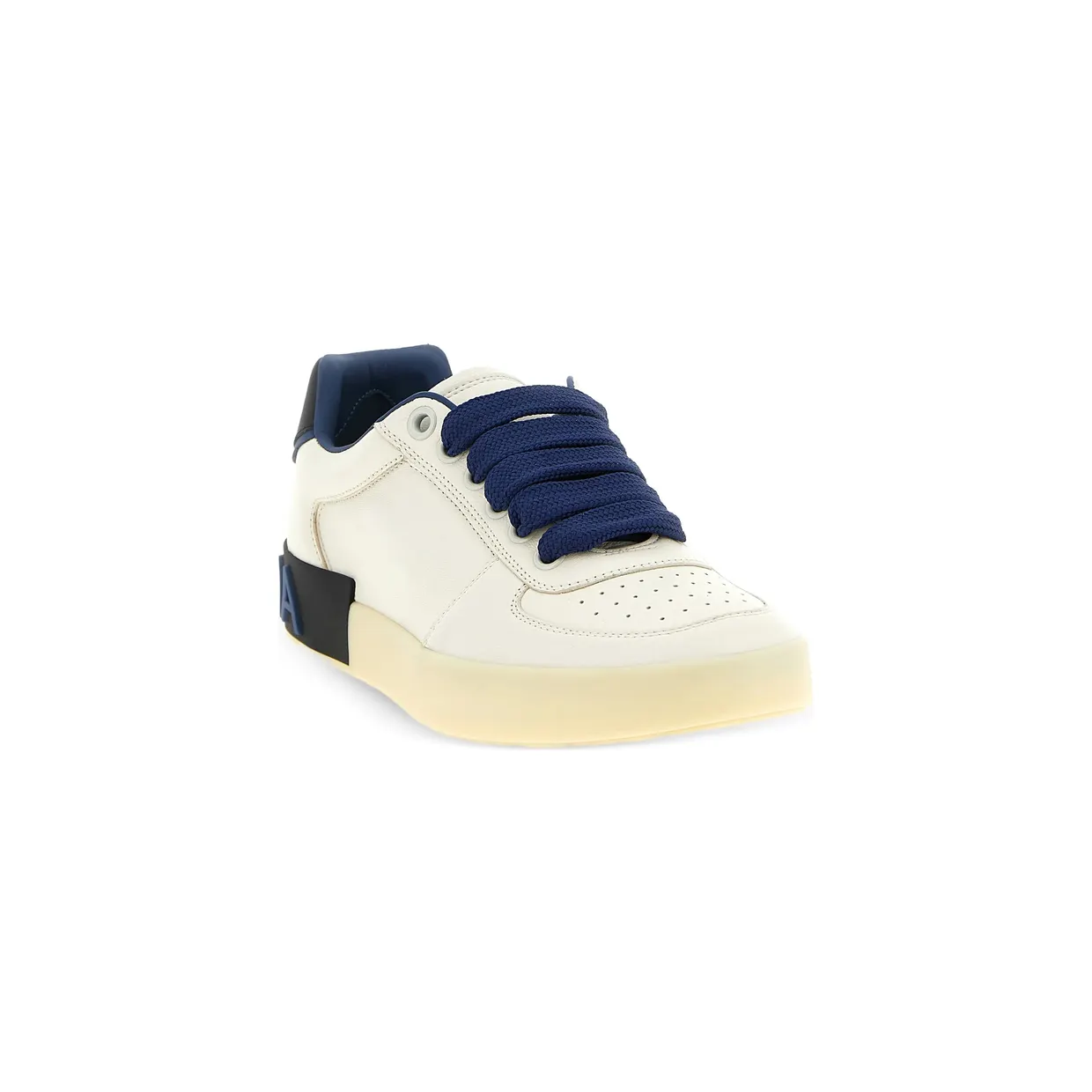 Dolce & Gabbana Portofino Leather “Neutrals/Blue” (CS2392 A0218 8F190)