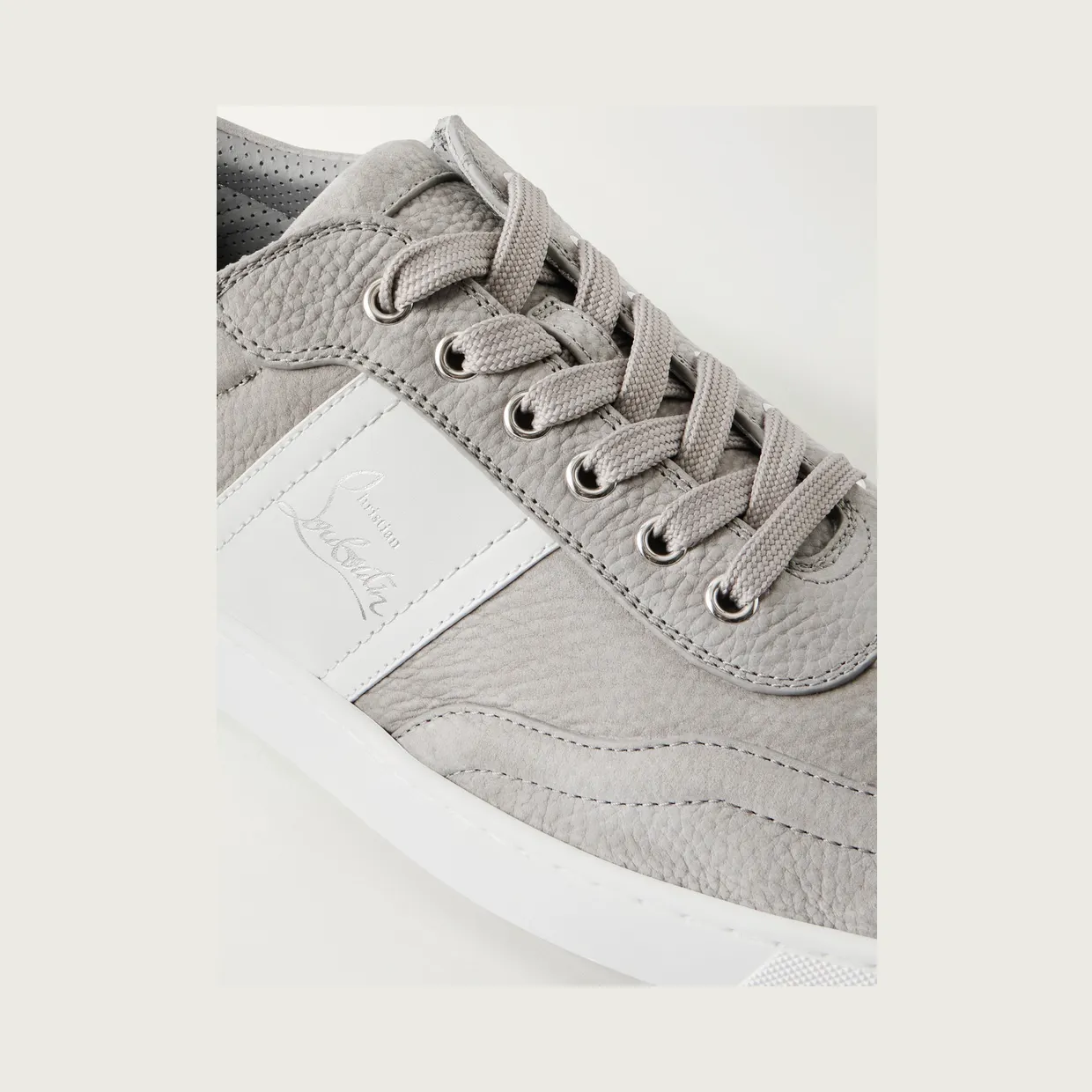Christian Louboutin Retero Nubuck Sneakers Gray (3260319) (5)