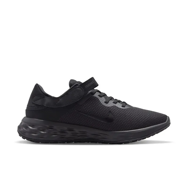 Nike Revolution 6 FlyEase Next Nature Easy On/Off Road Running Black 50% Sustainable Materials (DC8992-001)