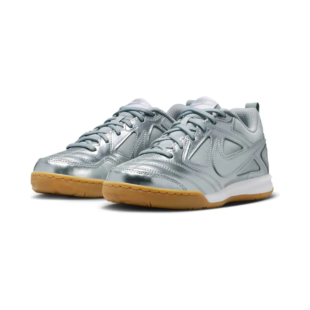 Nike Gato LV8 Metallic Silver White Gum Light Brown (II7084-001)