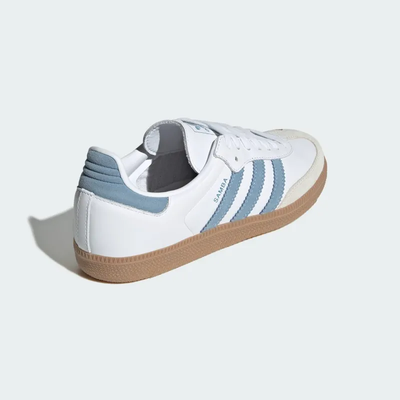 Adidas Samba OG Cloud White / Alumina / Ash Blue (JS1391)