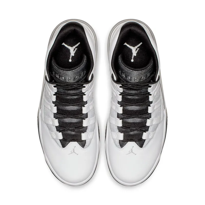 Jordan Max Aura White Metallic Silver Black White/Metallic Silver-Black (AQ9084-102)