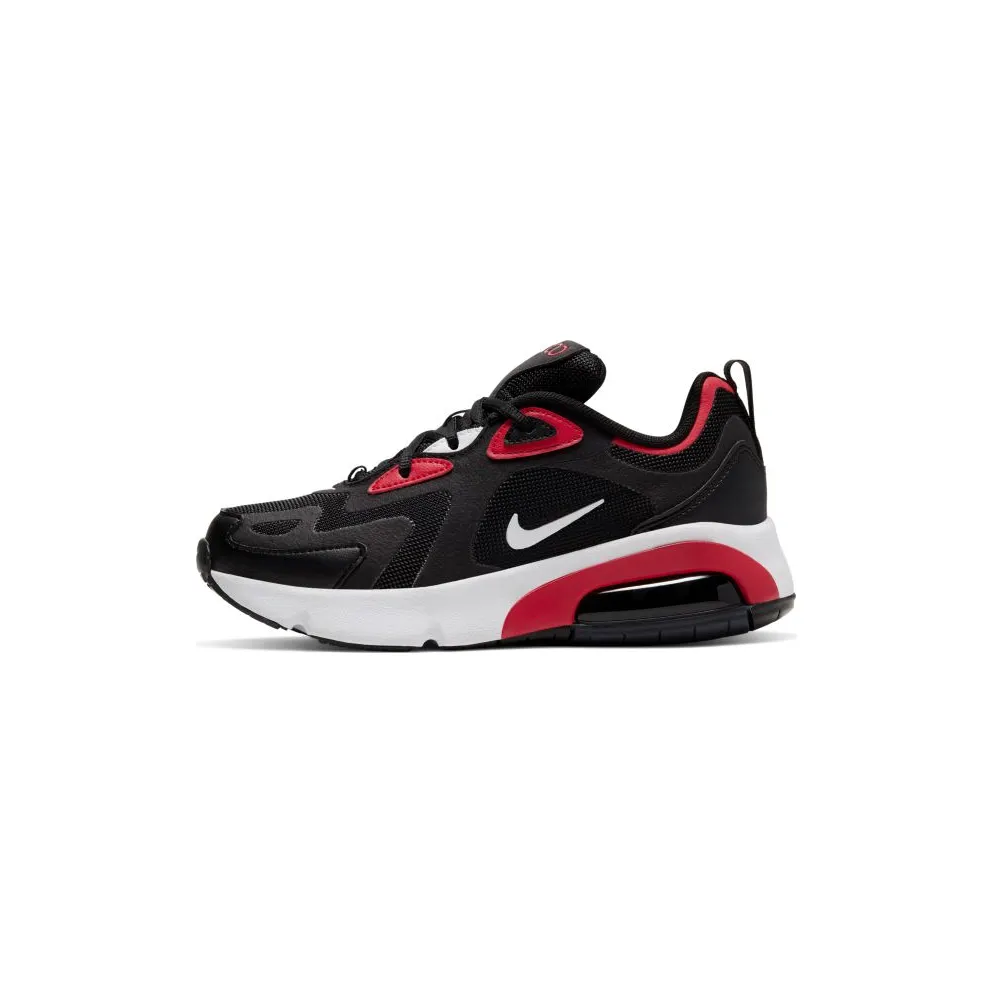 Nike Air Max 200 Black University Red (GS) Black/University Red/White (AT5627-007)