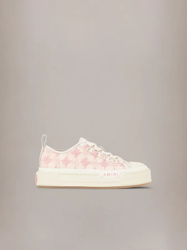 Amiri MA Quad Canvas Court “Garden Rose” (AW326SN002-002N)