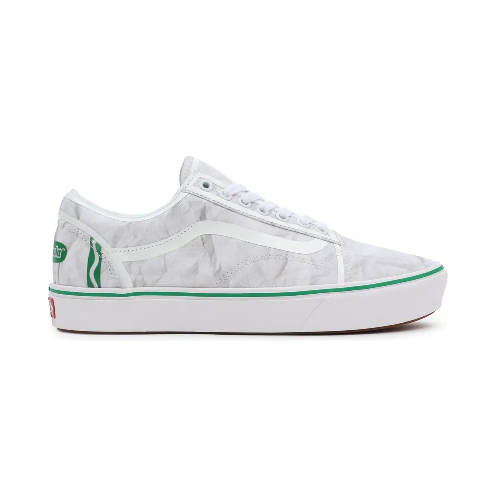 VANS Vans X Crayola Comfycush Old Skool Shoes White (VN0A5DYCB1S)