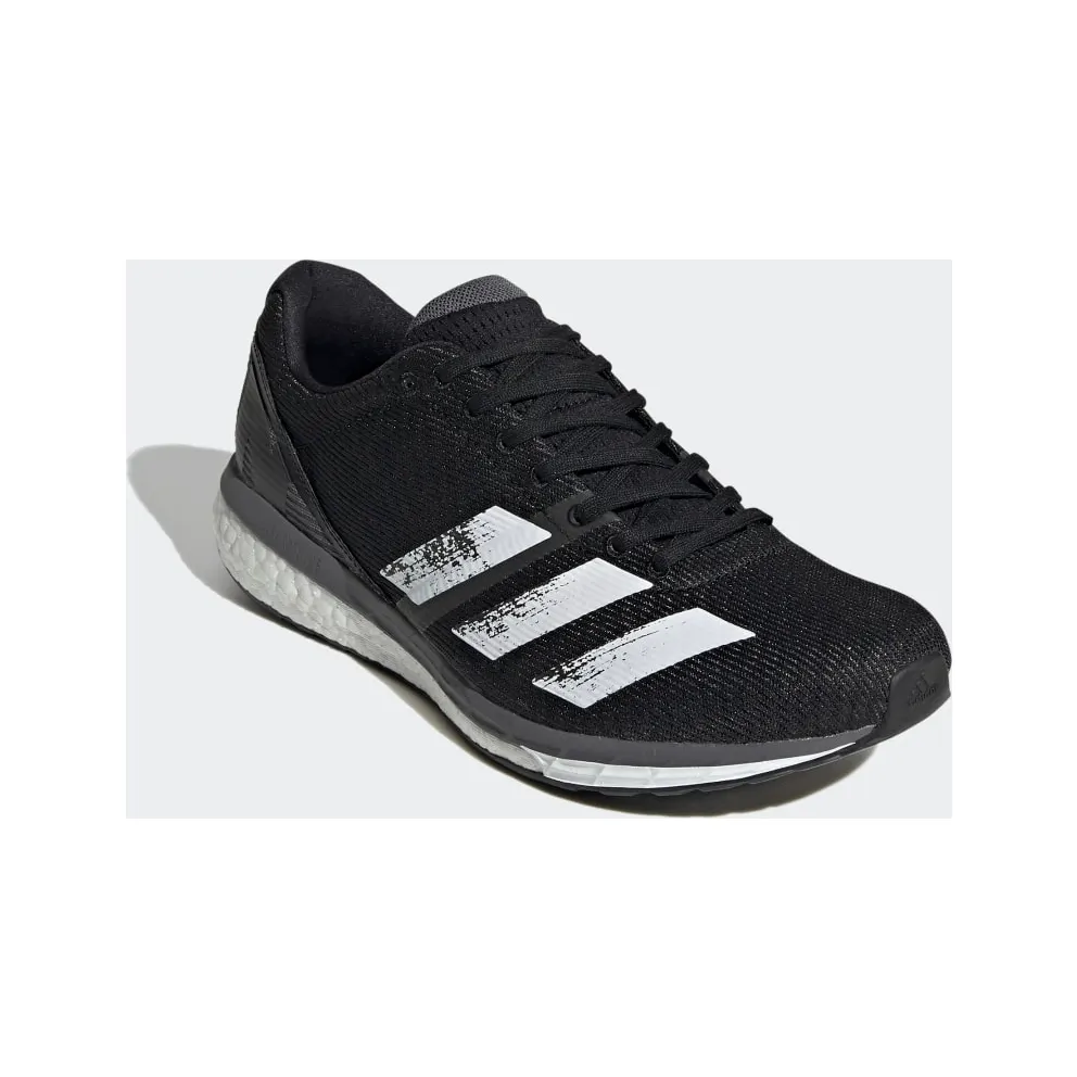 adidas Adizero Boston 8 Core Black Core Black/Cloud White/Grey (EG7892)