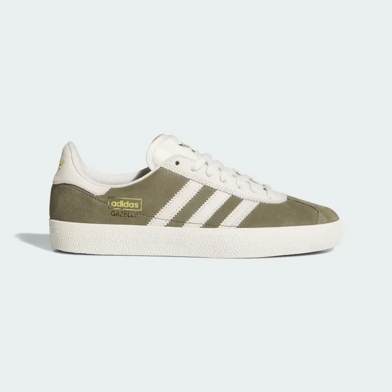 adidas Gazelle ADV “Olive Strata / Chalk White / Gold Metallic” (KJ0269)