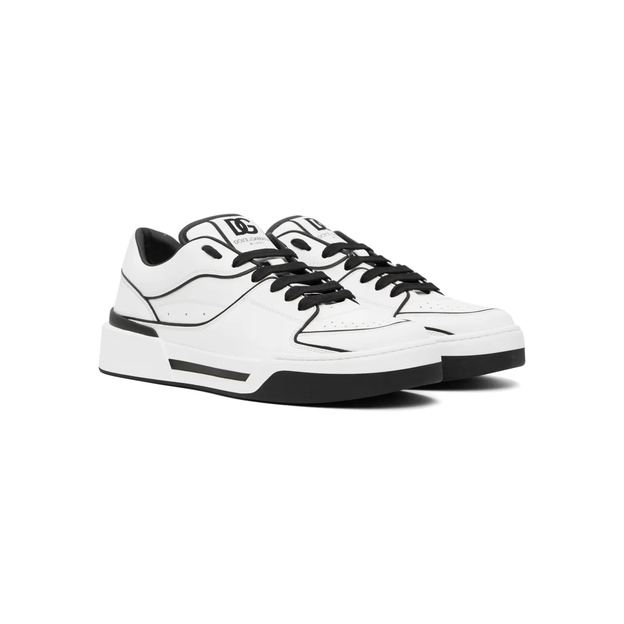 Dolce & Gabbana White New Roma Sneakers (CS2036AY965) (4)