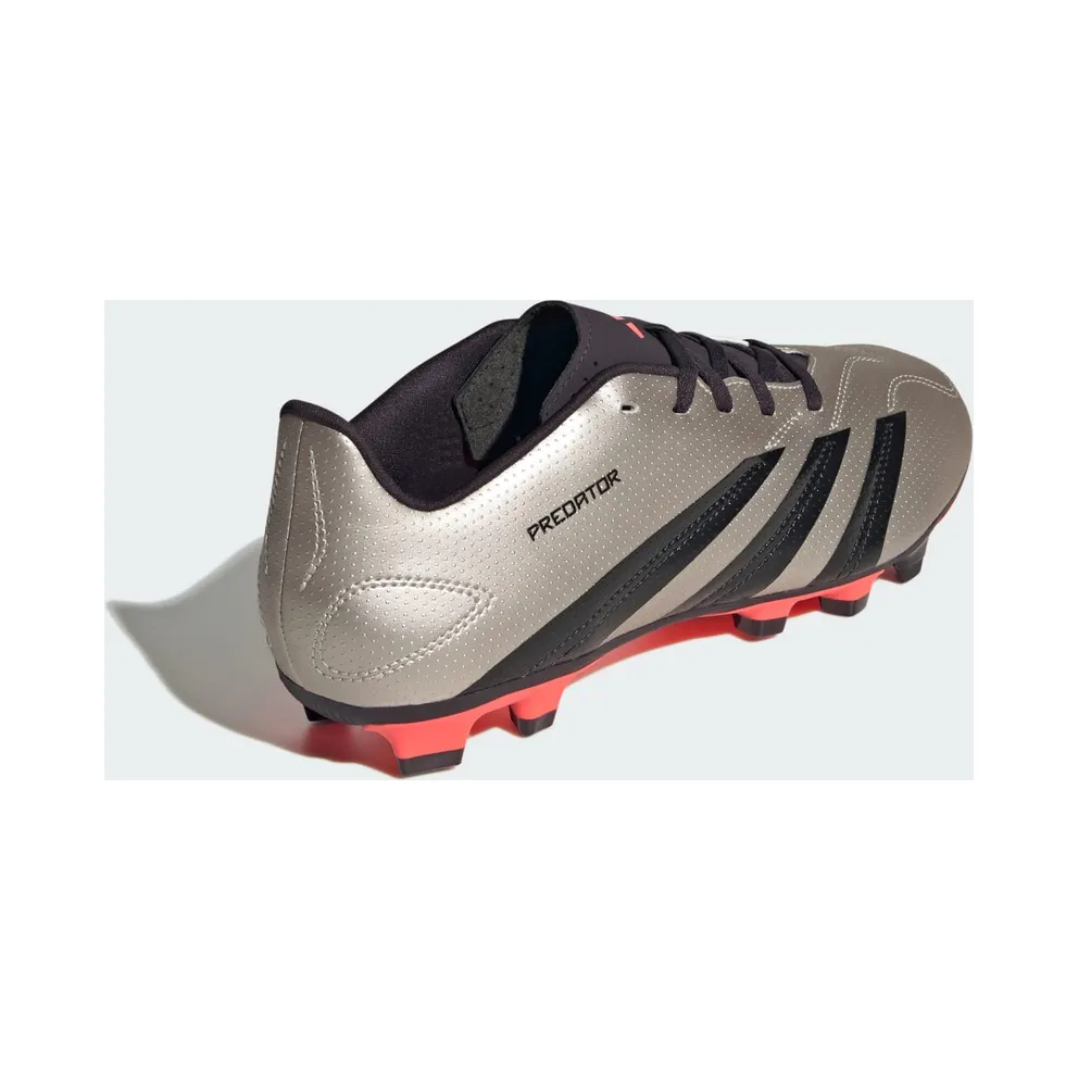 adidas Predator Club Multi-Ground Platinum Metallic Aurora Black Turbo (IF6341)