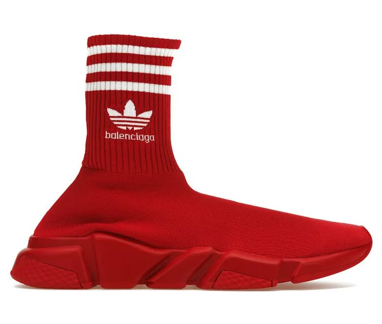Balenciaga x adidas Speed Trainer Red White (717591WBDV16090)