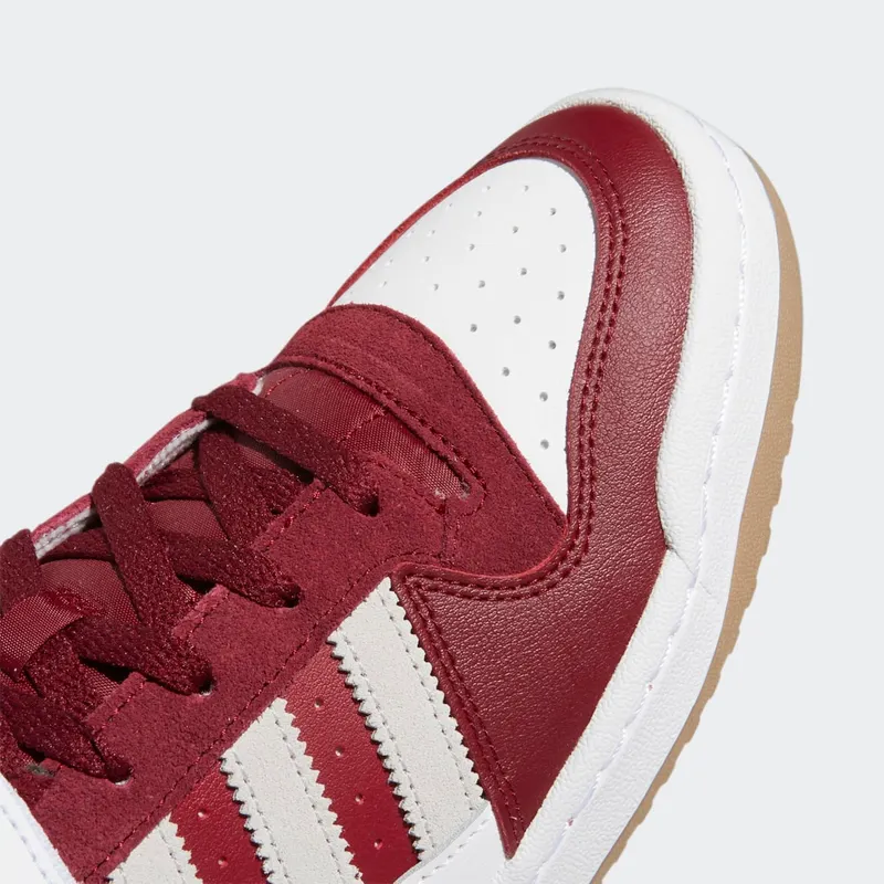 Adidas Forum Low Collegiate Burgundy / Grey One / Cloud White (GX7068)