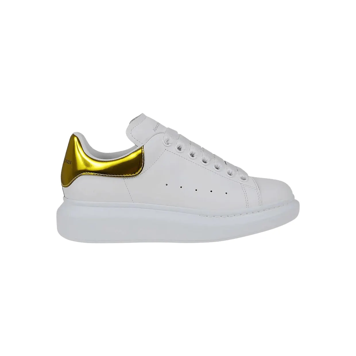 Alexander McQueen Oversized White Pop Yellow (676702 WICGG 9429)