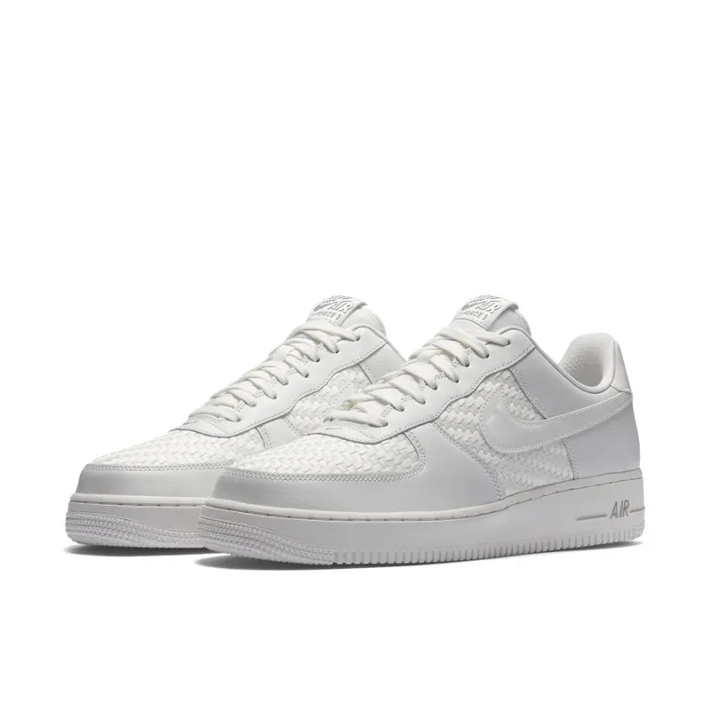 Nike Air Force 1 ’07 LV8 Summit White Summit White/Summit White-Chrome (718152-105)