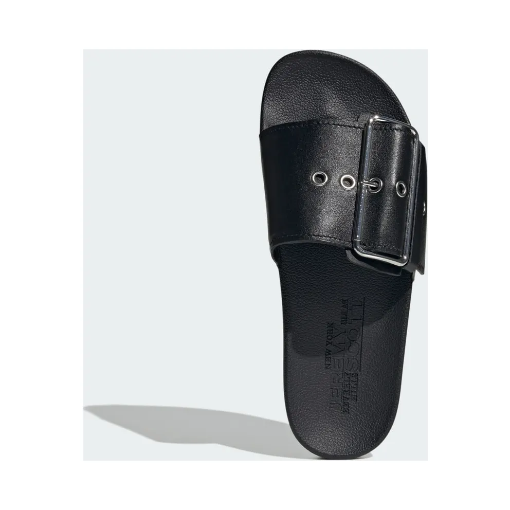 Adidas adidas x Jeremy Scott adilette Slides Core Black / Core Black / Silver Metallic (JR0973)