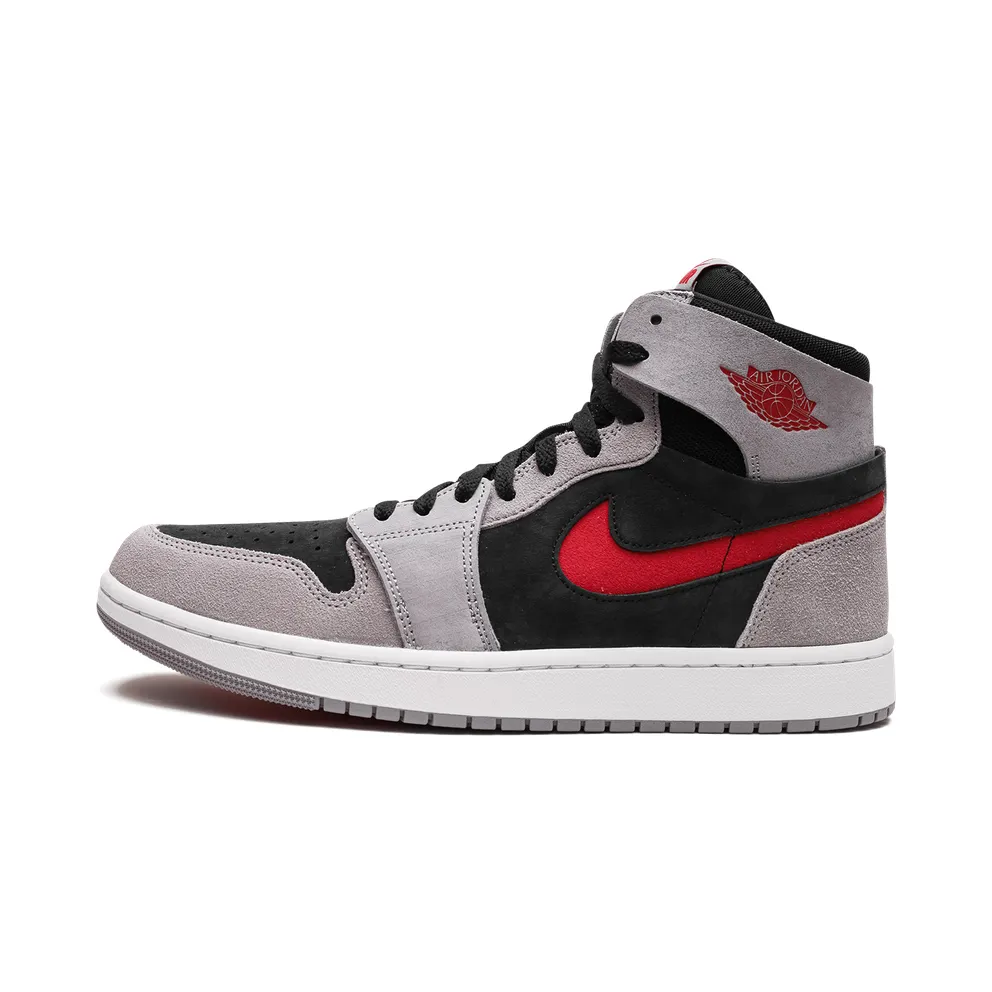 Jordan 1 High Zoom Air CMFT 2 “Black Fire Red Cement” (DV1307-060)