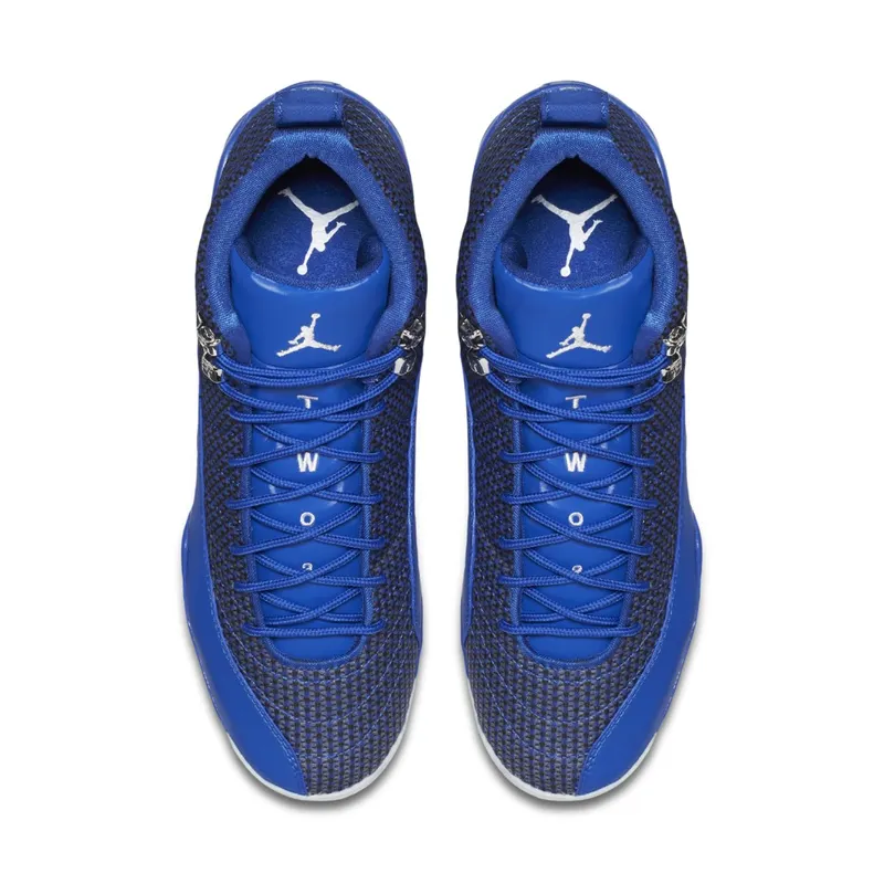 Jordan 12 Retro MCS Game Royal Game Royal/White-Metallic Silver (854566-400)