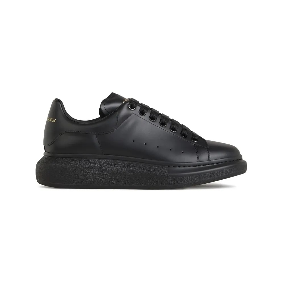 Alexander Mcqueen Oversize Leather “Black” (553680 WWAAN 1002)