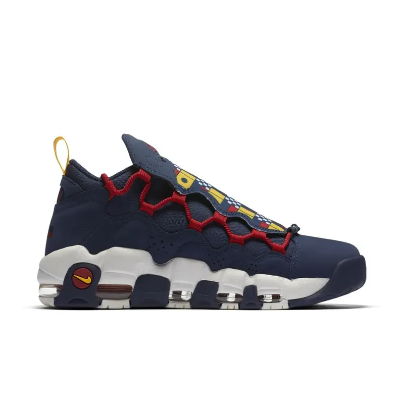 Nike Air More Money Nautical Midnight Navy/Midnight Navy-Sail-Gym Red (AR5396-400)
