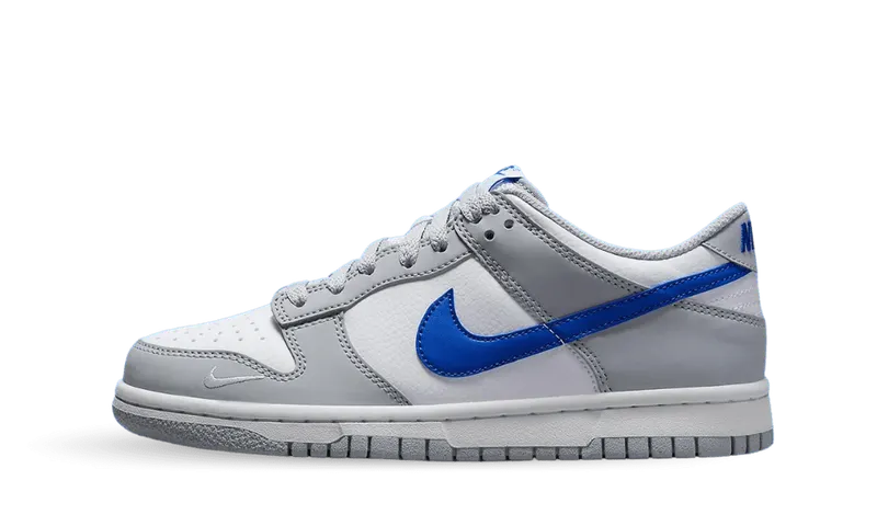 Nike Dunk Low Wolf Grey Royal (GS) (FN3878-001)