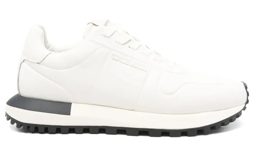 Emporio Armani Sneakers aus Leder – Nude (X4X684XR323)
