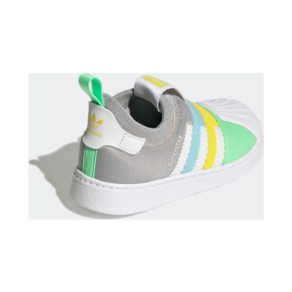 Adidas Superstar 360 Twist Grey Two / Cloud White / Beam Green (GW4720)