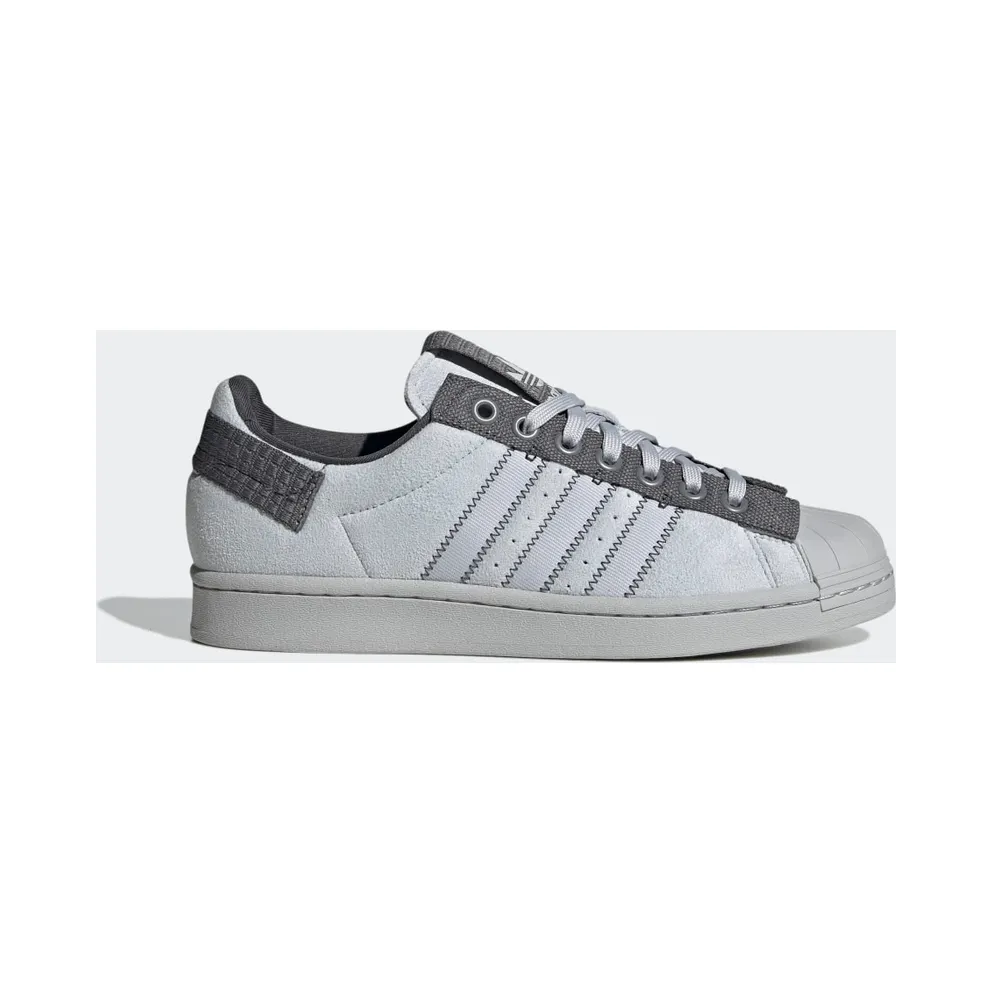 adidas Parley Superstar Schuh Light Solid Grey / Grey Six / Grey Four (GX6986)