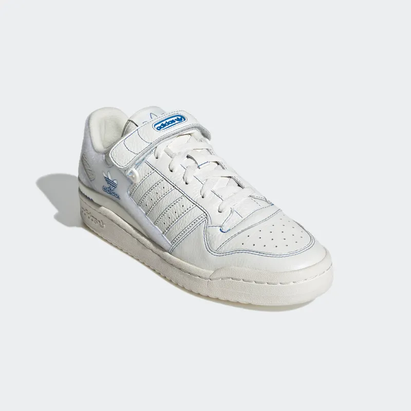 adidas Forum Low Cloud White / Off White / Blue Bird (GX1018)