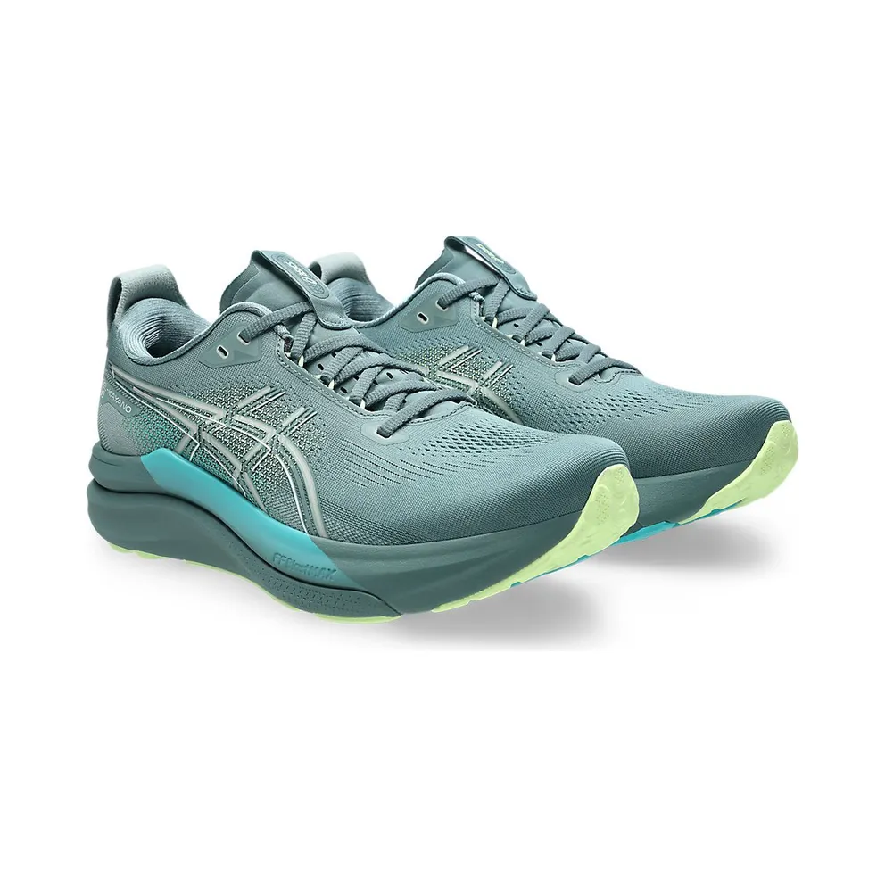 ASICS GEL-KAYANO 33 “Foggy Teal / Illuminate Yellow” (1011C167-403)