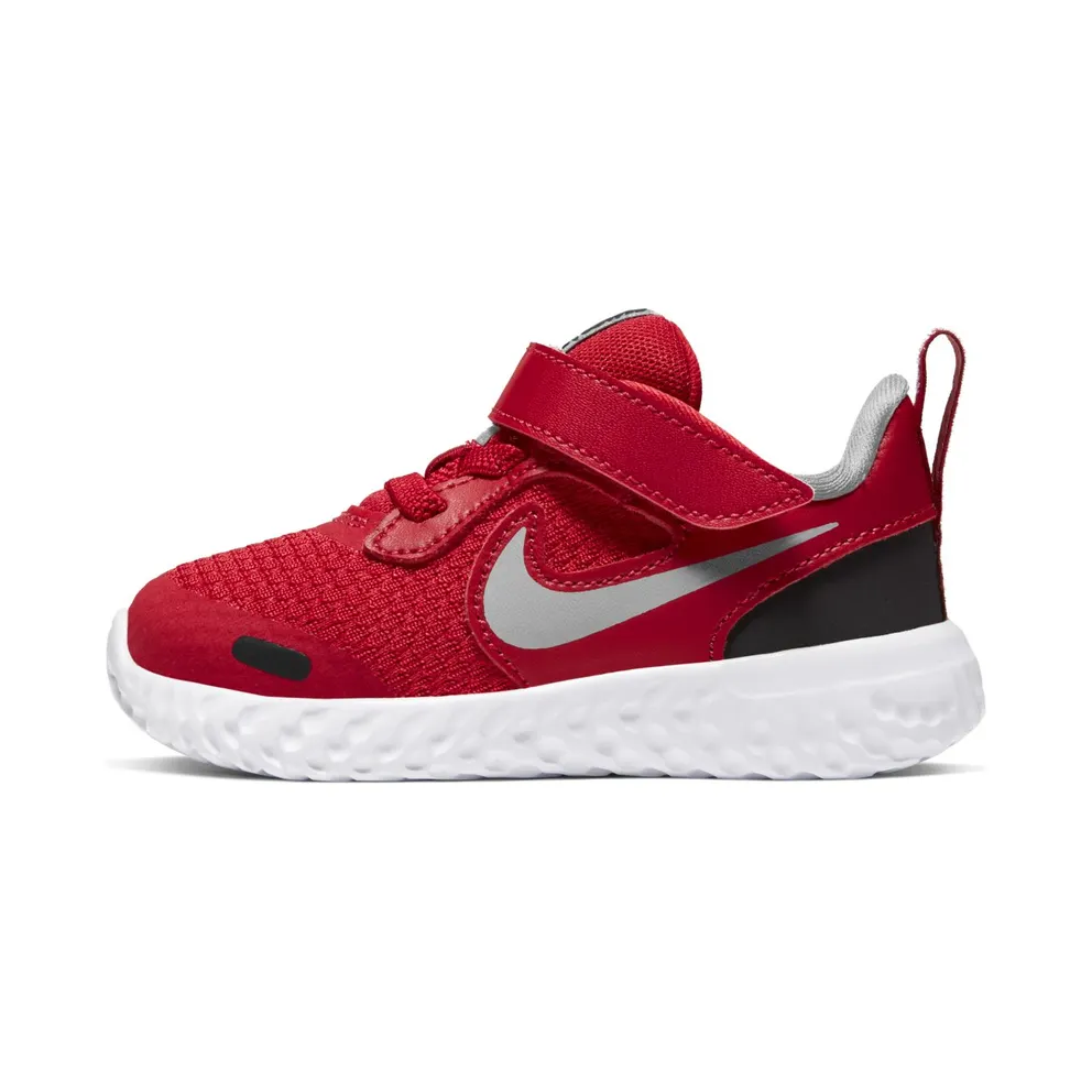 Nike Revolution 5 “University Red / Black / White / Light Smoke Grey” (BQ5673-603)