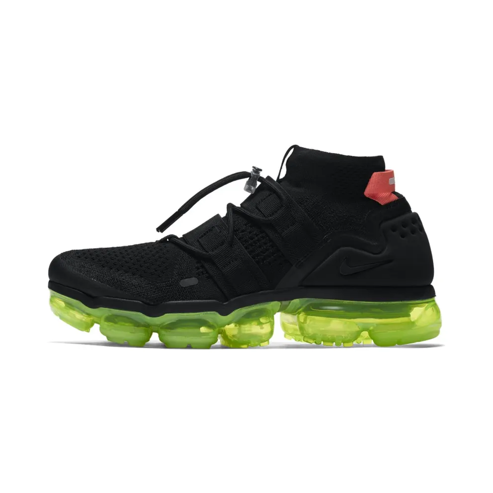 Nike Air VaporMax Utility Black Volt Bright Crimson Black/Black-Volt-Bright Crimson (AH6834-007)