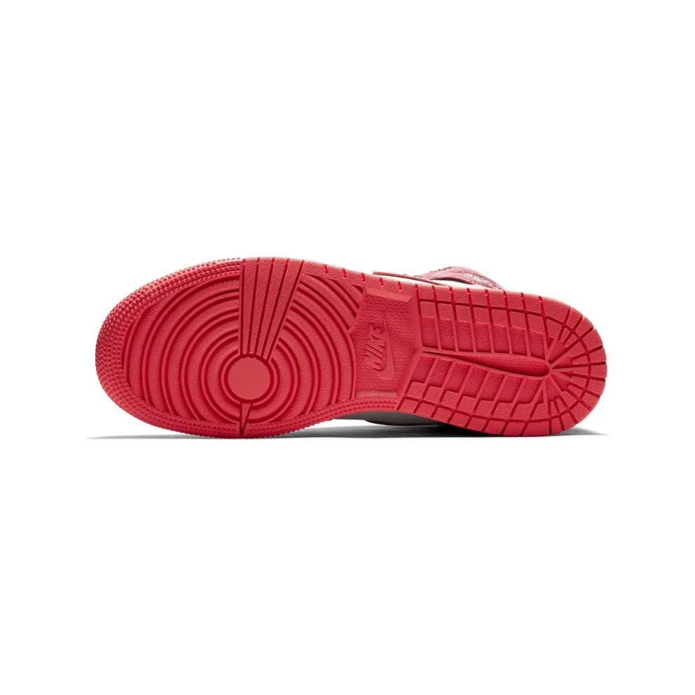 Jordan 1 Retro High Track Red (GS) Summit White/Track Red-Black (575441-112)
