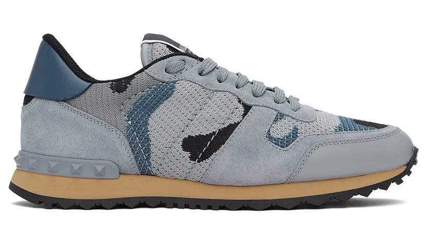 Valentino Garavani Camo Rockrunner “Blue/Grey” (VY0S0723QRK)