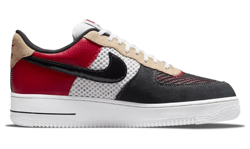 Nike Air Force 1 Low ’07 LV8 Gym Red Black Hemp (DO6110-100)
