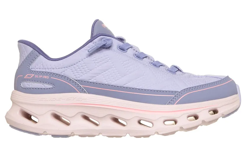 Skechers Slip-ins: GO WALK Glide-Step 2.0 – Cozy Fit Slip-On Lavendel