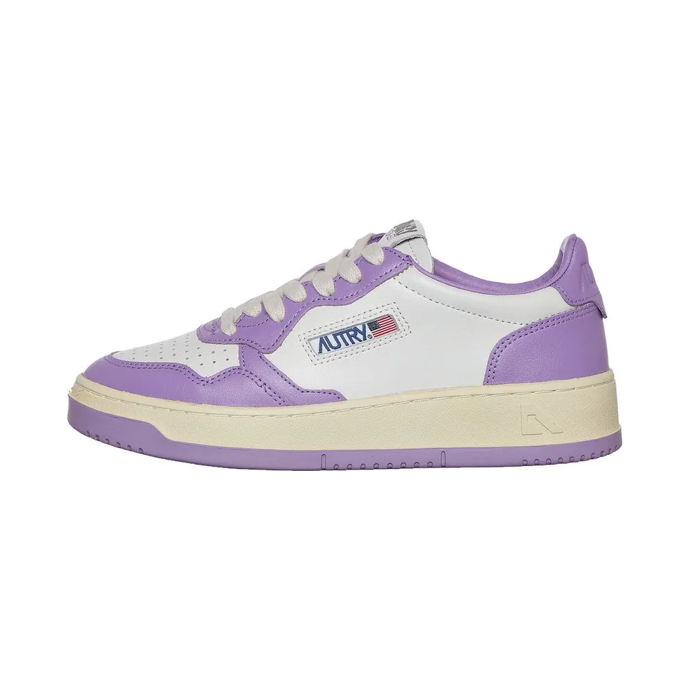 Autry Medalist Low White / Eng Lav (AULWWB43)