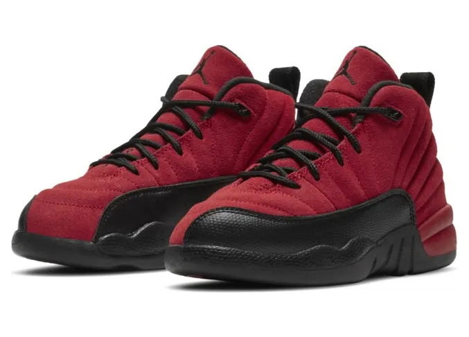 Air Jordan 12 Retro PS ‘Reverse Flu Game’ Varsity Red/Black (151186-602)