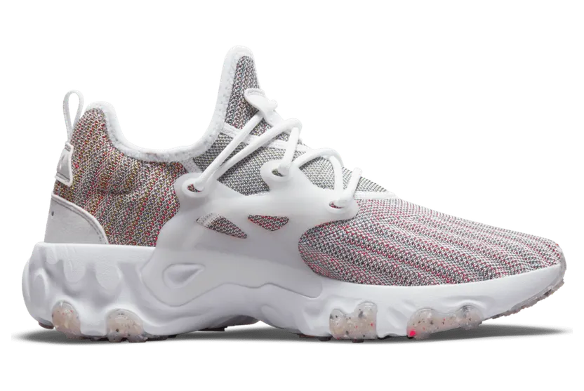 Nike React Presto Flyknit Multi White