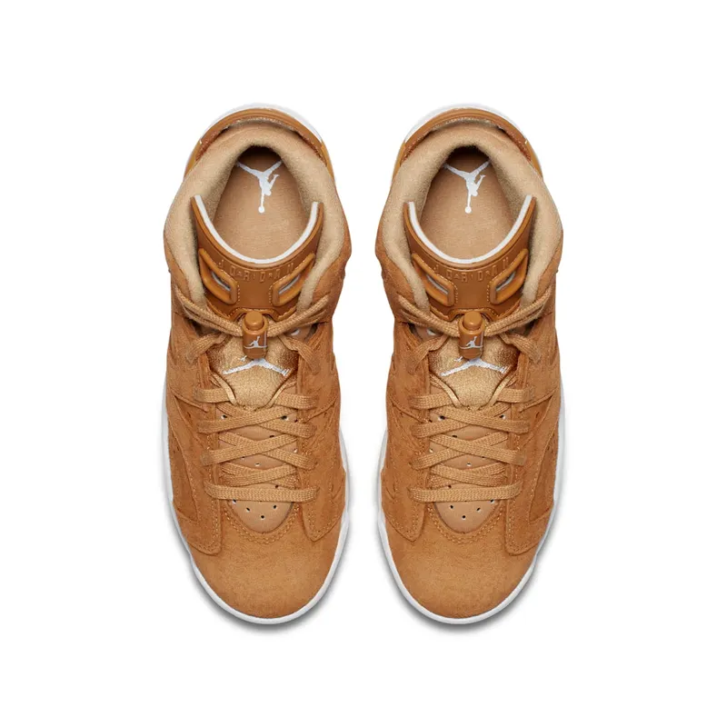 Jordan 6 Retro Wheat (GS) Golden Harvest/Golden Harvest-Sail (384665-705)