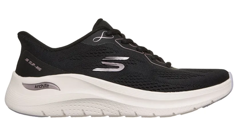 Skechers Slip-ins: Arch Fit 2.0 – Bold Motion Sneaker Zwart/Roos Goud