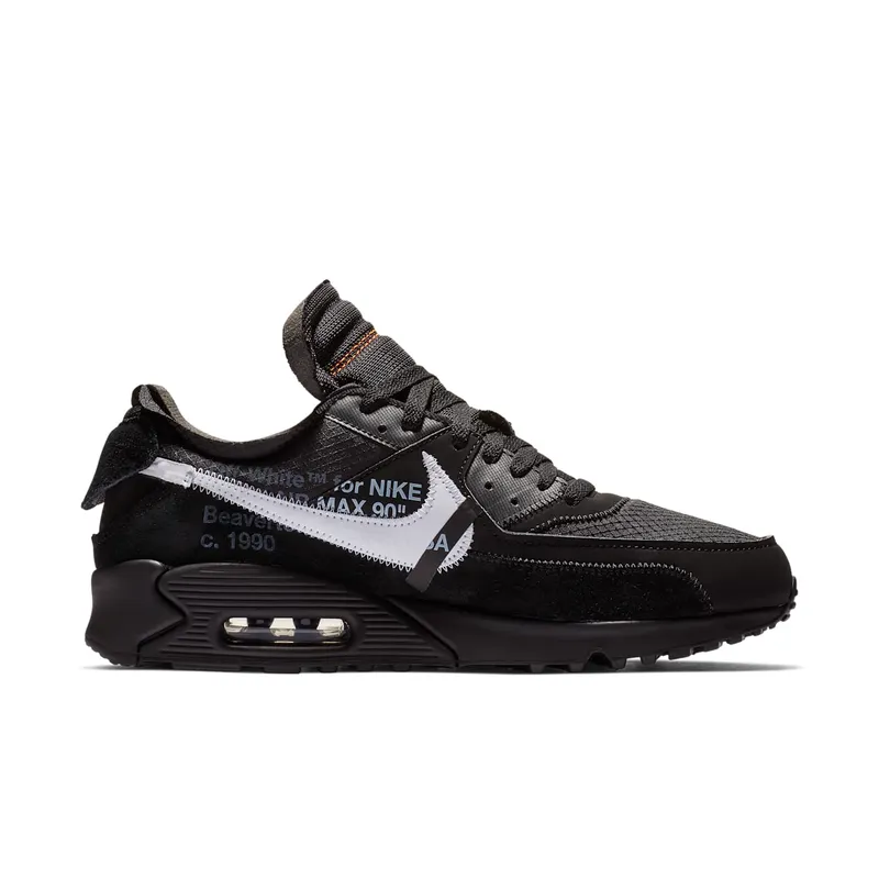 Nike x Off White Air Max 90 Black (2019) (AA7293-001)
